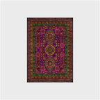Retro Geometric Anti-slip Area Rug - image 3