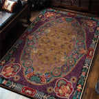 Vintage Ethnic Indoor Outdoor Area Rug - 60" x 96" - image 0