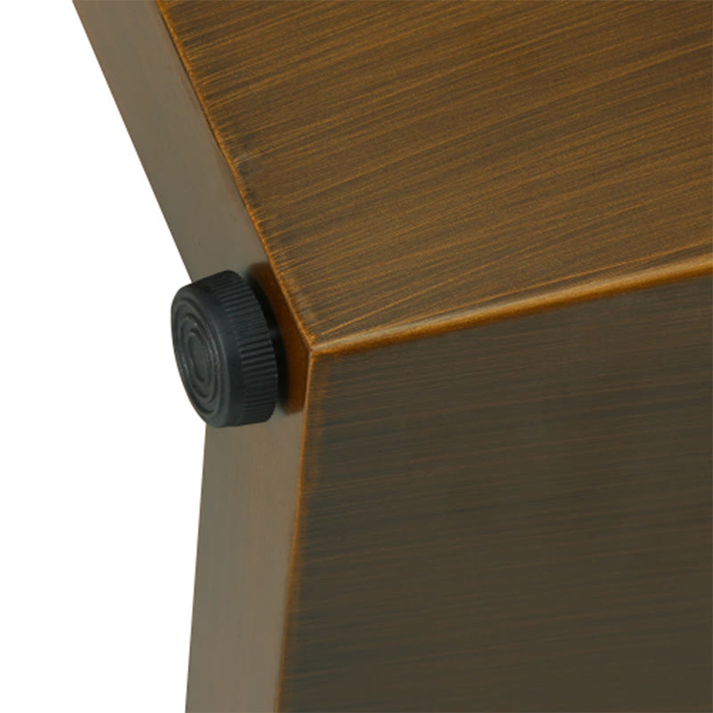 Sintered Stone Tabletop Dining Table With Polygonal Base