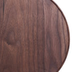Round Wooden Pedestal Tray - image 9