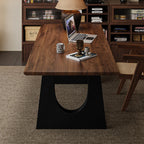 Wooden Office Desk With U-shaped Base - image 7