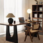 Wooden Office Desk With U-shaped Base - image 2