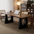 Wooden Office Desk With U-shaped Base - image 4