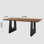 Wooden Office Desk With U-shaped Base - image 10