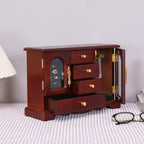 Vintage Wooden Multi-layer Jewelry Box Ornament - image 6