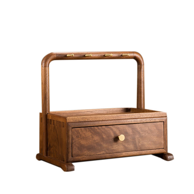 Wooden Drawer Storage Box Ornament