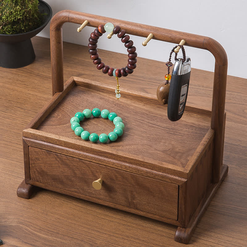Wooden Drawer Storage Box Ornament