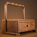 Wooden Drawer Storage Box Ornament - Brown - image 6