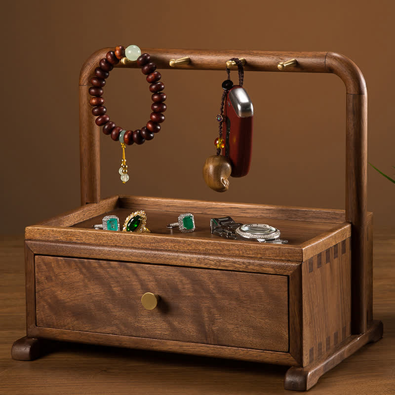 Wooden Drawer Storage Box Ornament