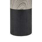 Black Table Lamp With Textured Ceramic Base  - image 6