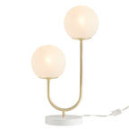 2-light Globe Table Lamp With Metal Base - image 5