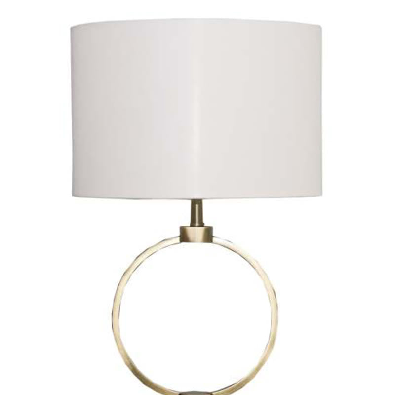 Romantic Bedside Warm Lamp With Metal Base