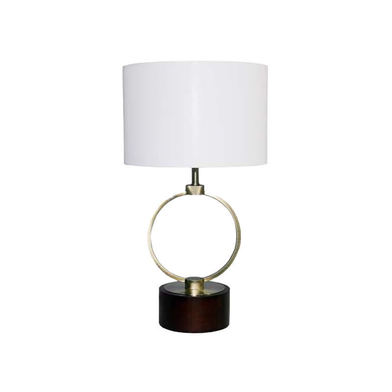 Romantic Bedside Warm Lamp With Metal Base