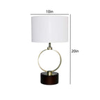 Romantic Bedside Warm Lamp With Metal Base - image 7