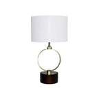 Romantic Bedside Warm Lamp With Metal Base - image 1