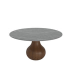 Luxury Gray Mid-Century Space-Saving Round Kitchen Table For 4/6/8 - image 9