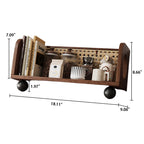 Retro Style Solid Wood Desktop Storage Rack - image 15