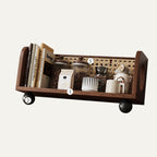 Retro Style Solid Wood Desktop Storage Rack - image 10