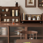 Retro Style Solid Wood Desktop Storage Rack - image 4