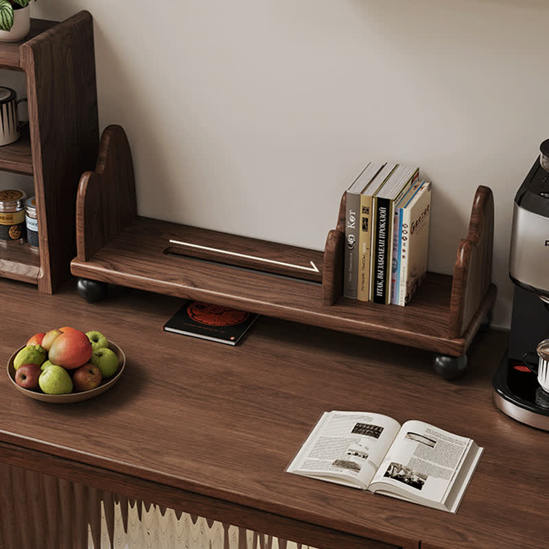 Black Walnut Tabletop Storage Rack - image 2