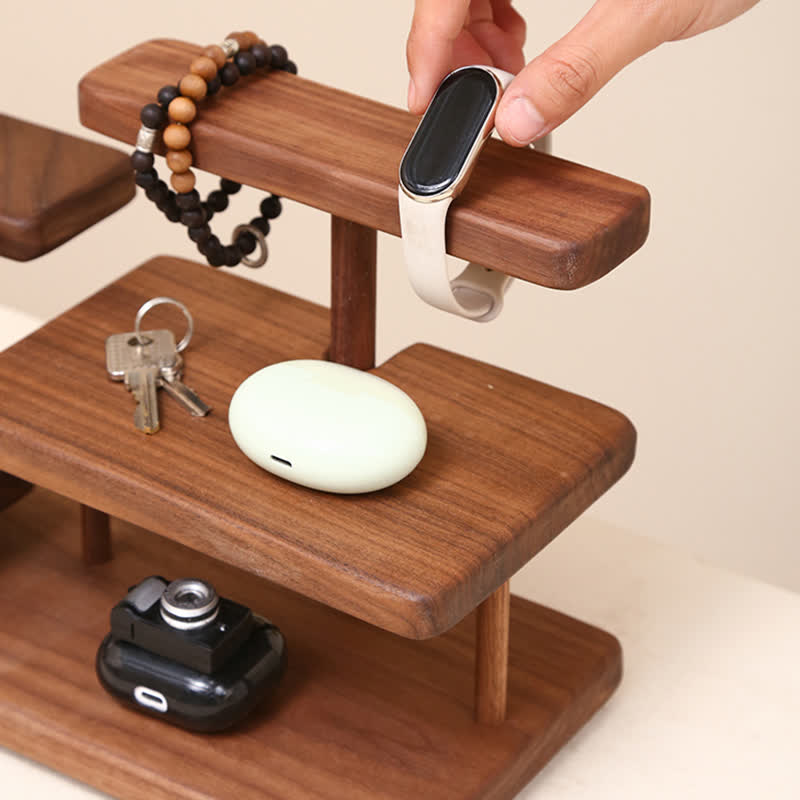 Iffhome Wooden Multi-layer Desktop Shelf