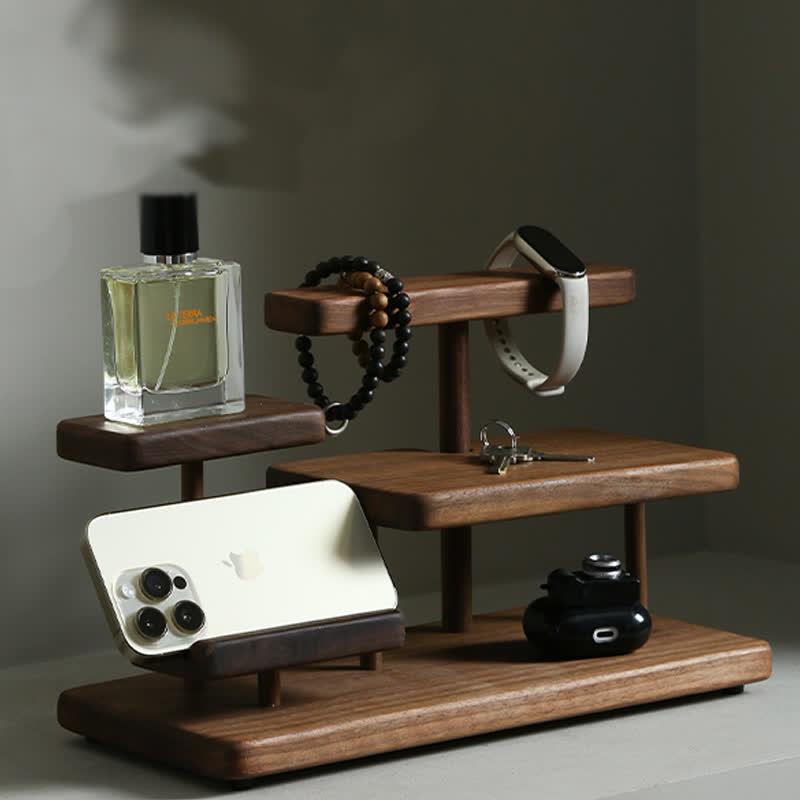 Wooden Multi-layer Desktop Shelf - image 6