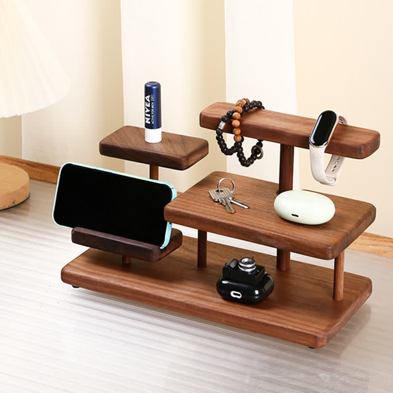 Iffhome Wooden Multi-layer Desktop Shelf