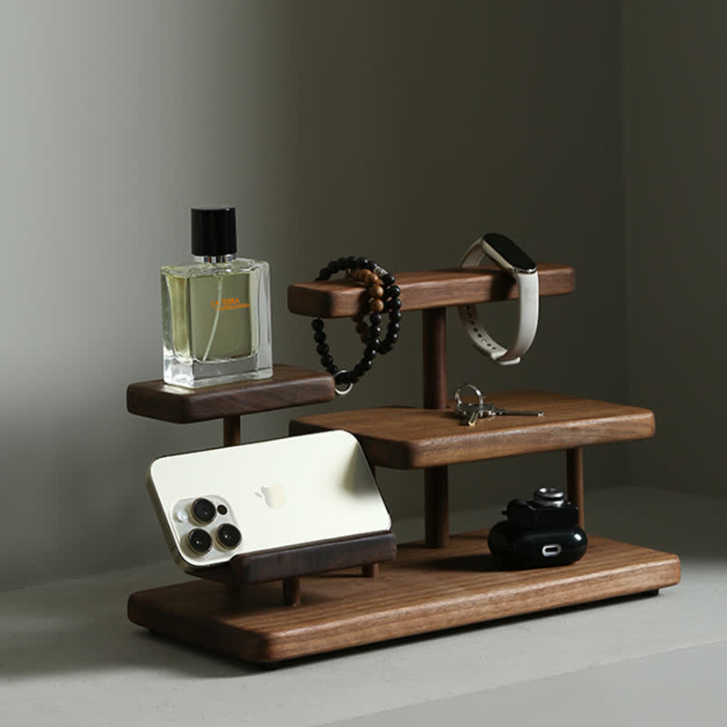 Wooden Multi-layer Desktop Shelf - image 3