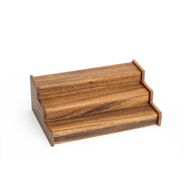 Adjustable Expandable Walnut Desktop Shelf Organizer