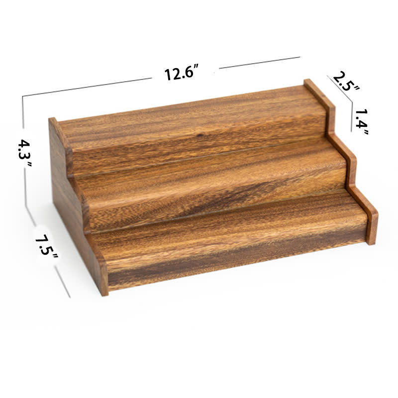 Adjustable Expandable Walnut Desktop Shelf Organizer - image 17