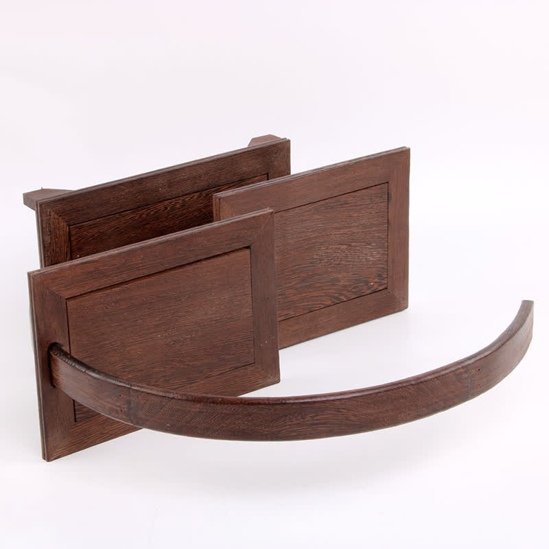 Oriental Style Solid Wood Display Rack - image 3