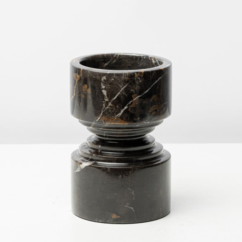 Modern Luxury Marble Candle Holder Ornament