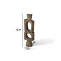 Luxury Geometric Abstract Candle Holder Ornament - Black - image 13
