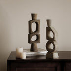 Luxury Geometric Abstract Candle Holder Ornament - image 7
