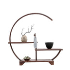 Oriental Style Solid Wood Display Rack - image 1
