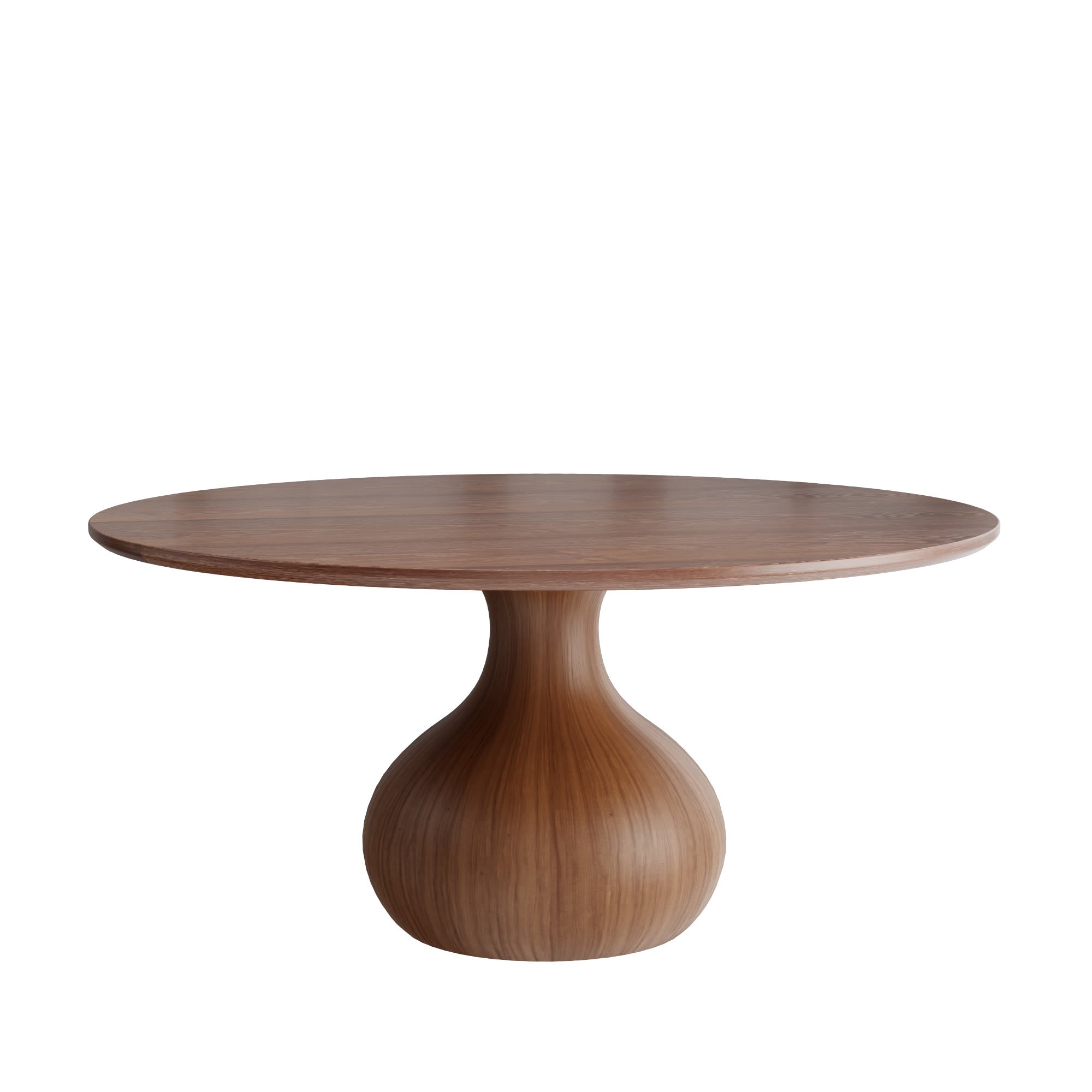 Mid-Century Modern Round Coffee Table For Living Room & Home Decor