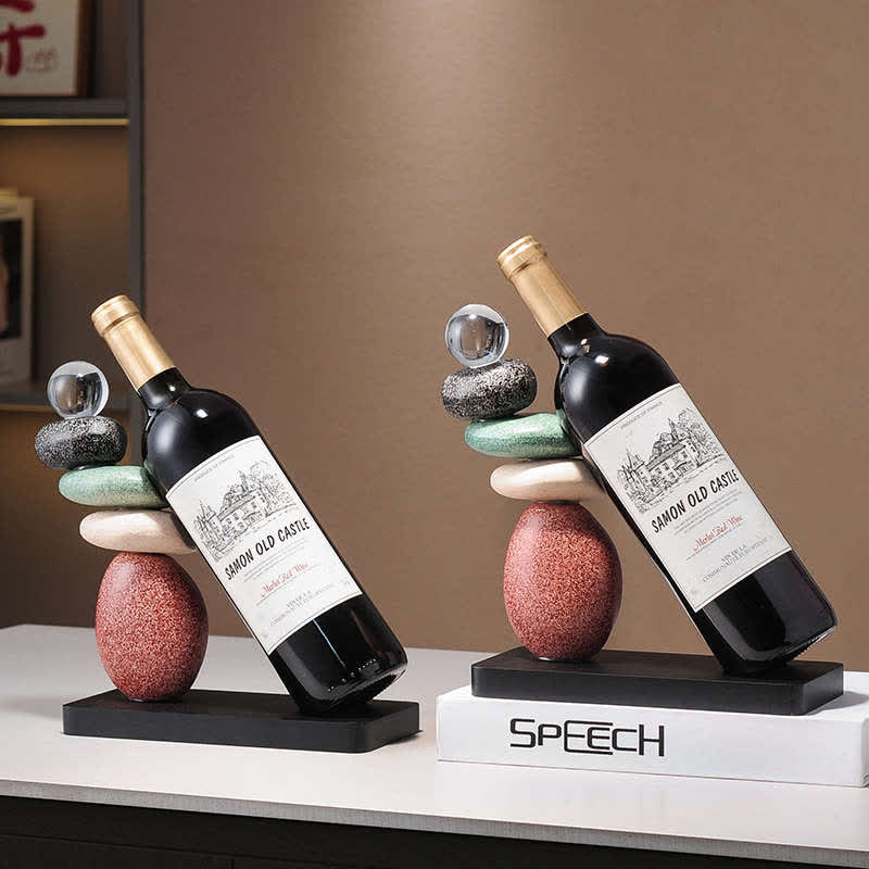 Ceramic Glass Wine Holder Ornament