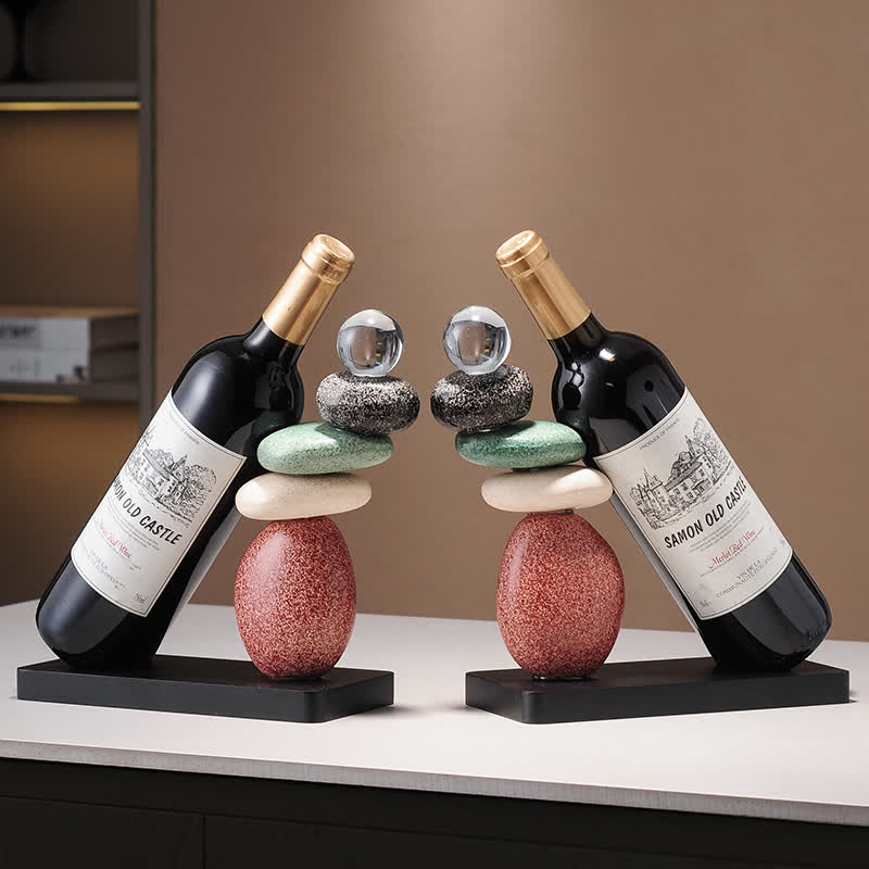 Ceramic Glass Wine Holder Ornament