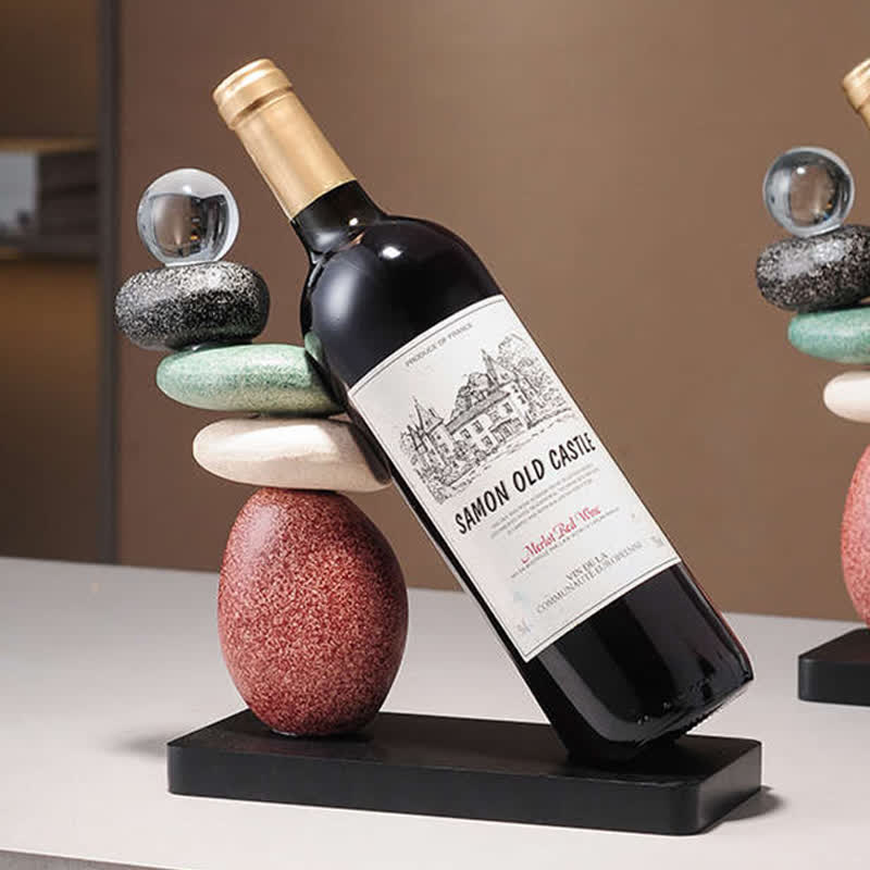 Ceramic Glass Wine Holder Ornament