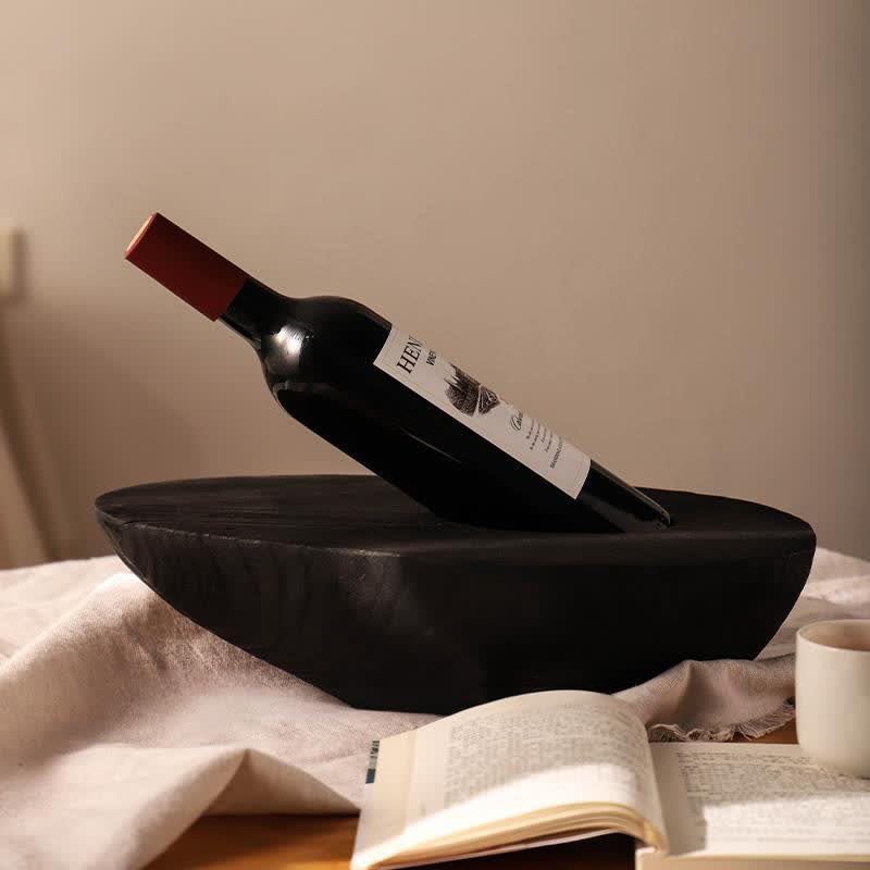 Slanted Wooden Wine Rack - image 6
