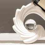 Ceramic Modern Slanted Wine Holder Ornament - image 4