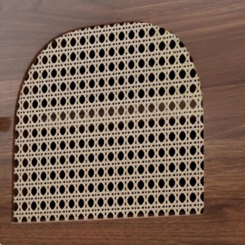 Rattan-panelled Storage Cabinet Shoe Bench - image 6