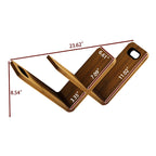W-Shaped Wooden Desktop Book Rack - image 8