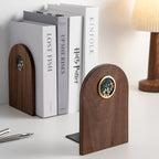 Hand-Painted Wooden Floral Bookends - image 2
