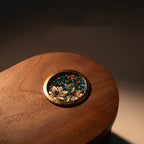 Hand-Painted Wooden Floral Bookends - image 9