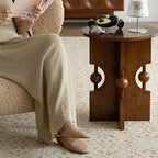 Mid-century Round Ball Side Table - image 4