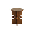Mid-century Round Ball Side Table - image 1