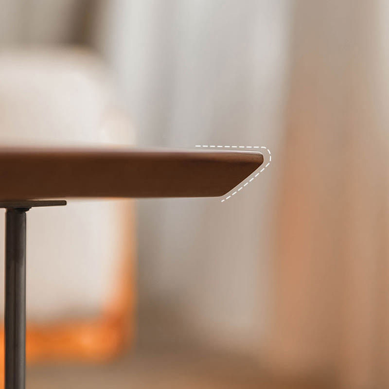 Retro Stainless Steel Side Table - image 7