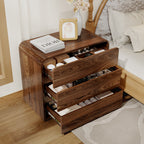 Large-sized Nightstand With Rounded-corner  - image 2