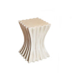 Roman Column Square Antique Finish Side Table - image 1
